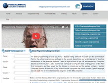 Tablet Screenshot of programmingassignmentexperts.com
